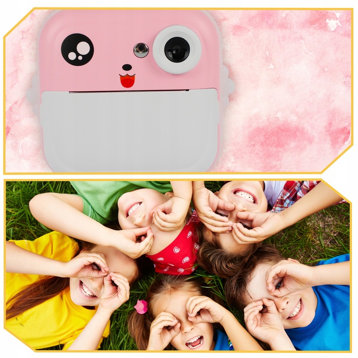 DRUKUŚ MINI DRUKARKA TERMICZNA APARAT NATYCHMIASTOWY 13 ROLEK PAPIER TERMIC Model Drukuś 2.0 PRO